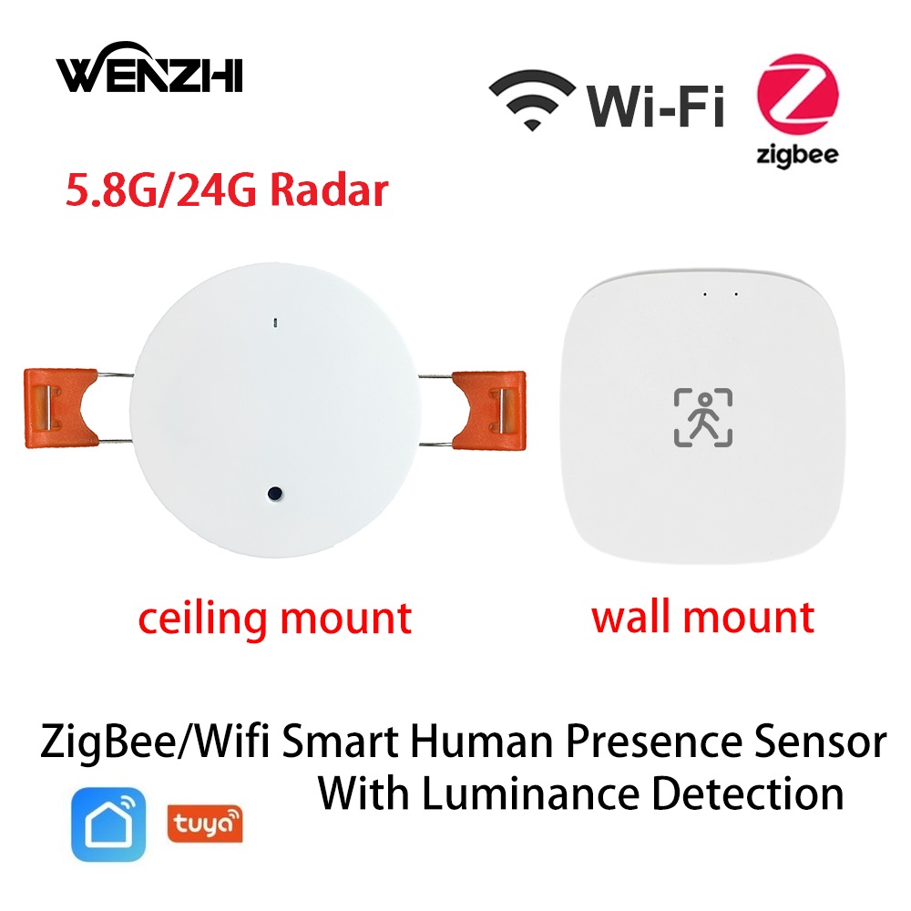 Zigbee Motion Sensor - ZigBee Wifi 5.8/24G MmWave Radar Menselijke
