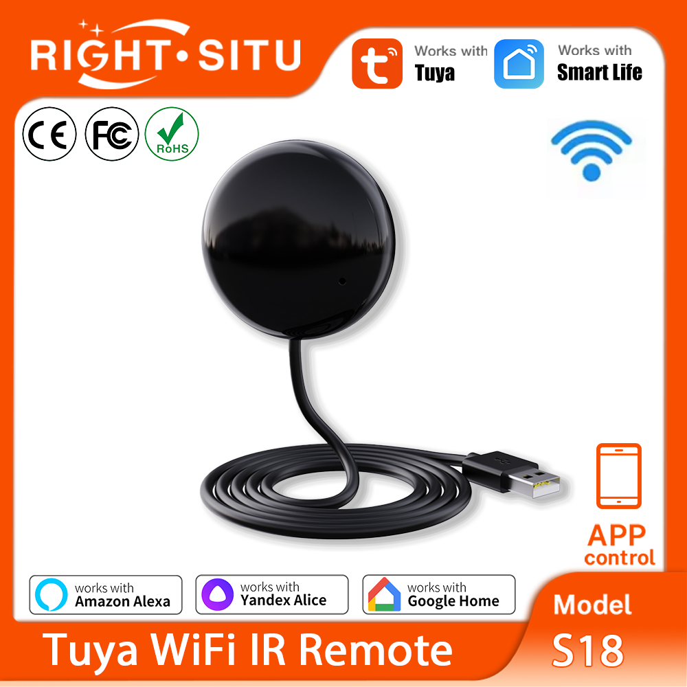 Universal Remote Smart Home - Tuya WiFi IR-afstandsbediening voor slimme huisautomatisering