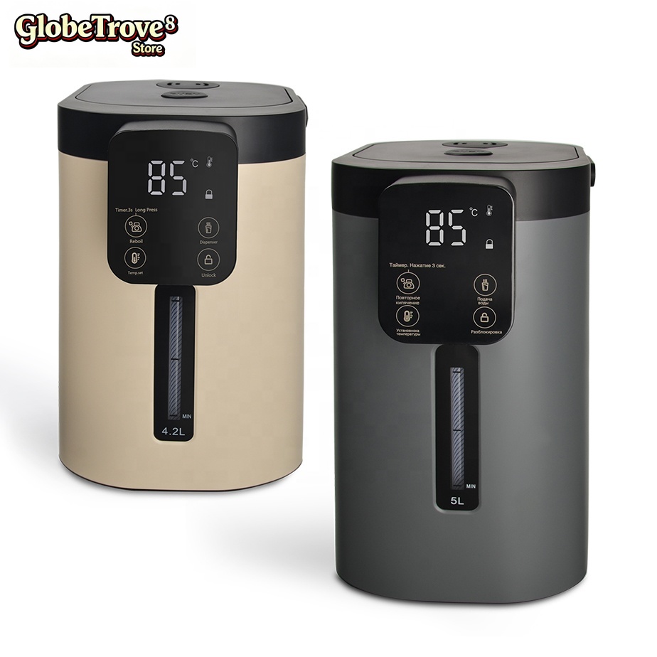 Home Smart Kettle - GlobeTrove PANCERKA 4L 5L Slimme Waterkoker