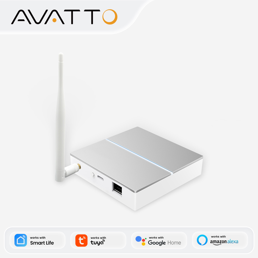 Smart Home Website - AVATTO Tuya ZigBee Gateway met antenne