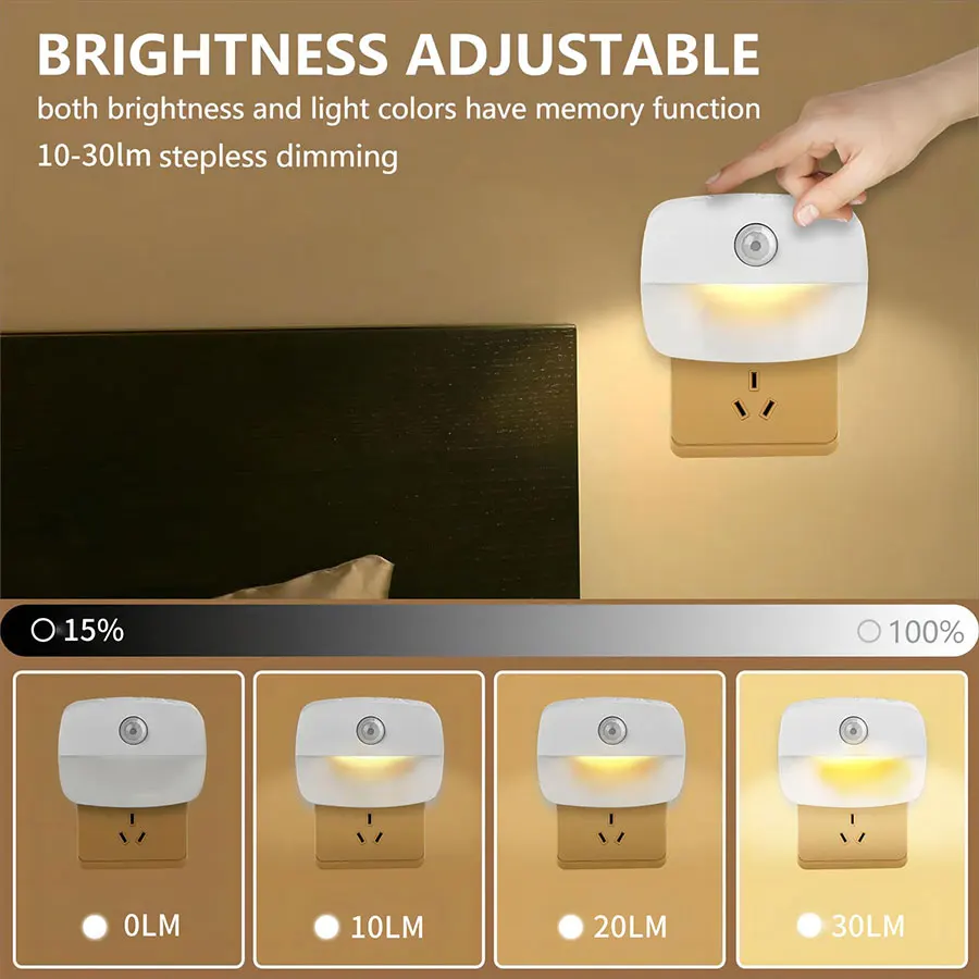Smart Baby Night Light - Sensor LED Nachtlampje EU/VS Stekker 3