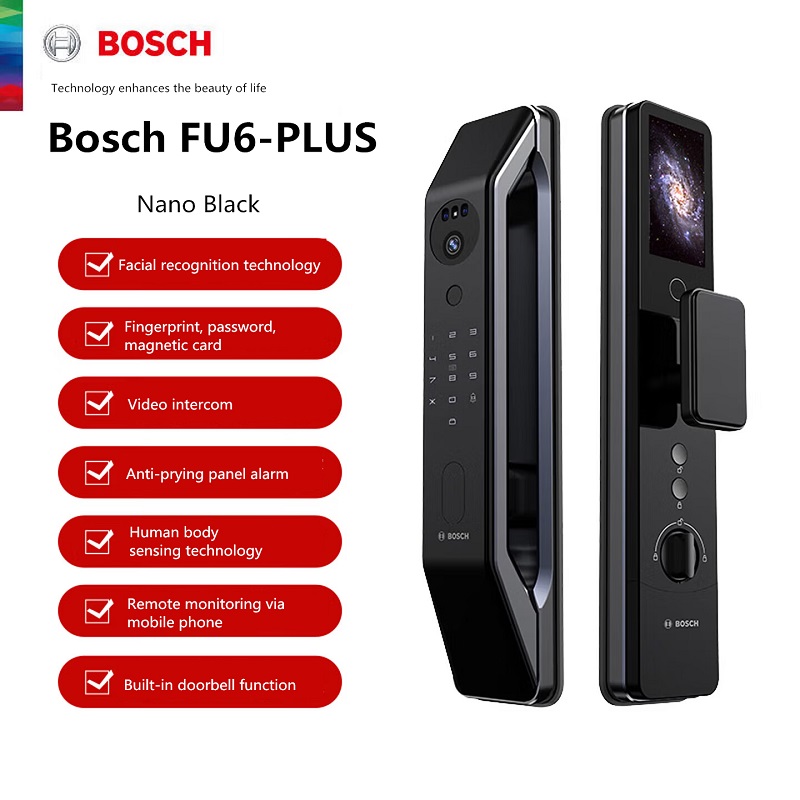 Smart Home Bosch - Bosch FU6 plus Smart Deurslot Gezichtsherkenning