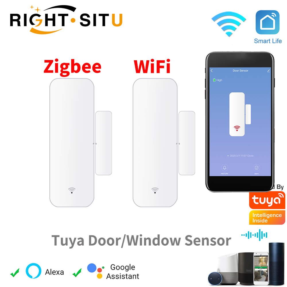 Smart Home Ikea - Tuya WiFi Zigbee Deur- en raamsensor
