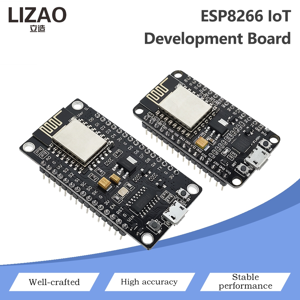 Smart Home Arduino Project - ESP8266 NodeMCU WiFi IoT Ontwikkelingsbord CH340
