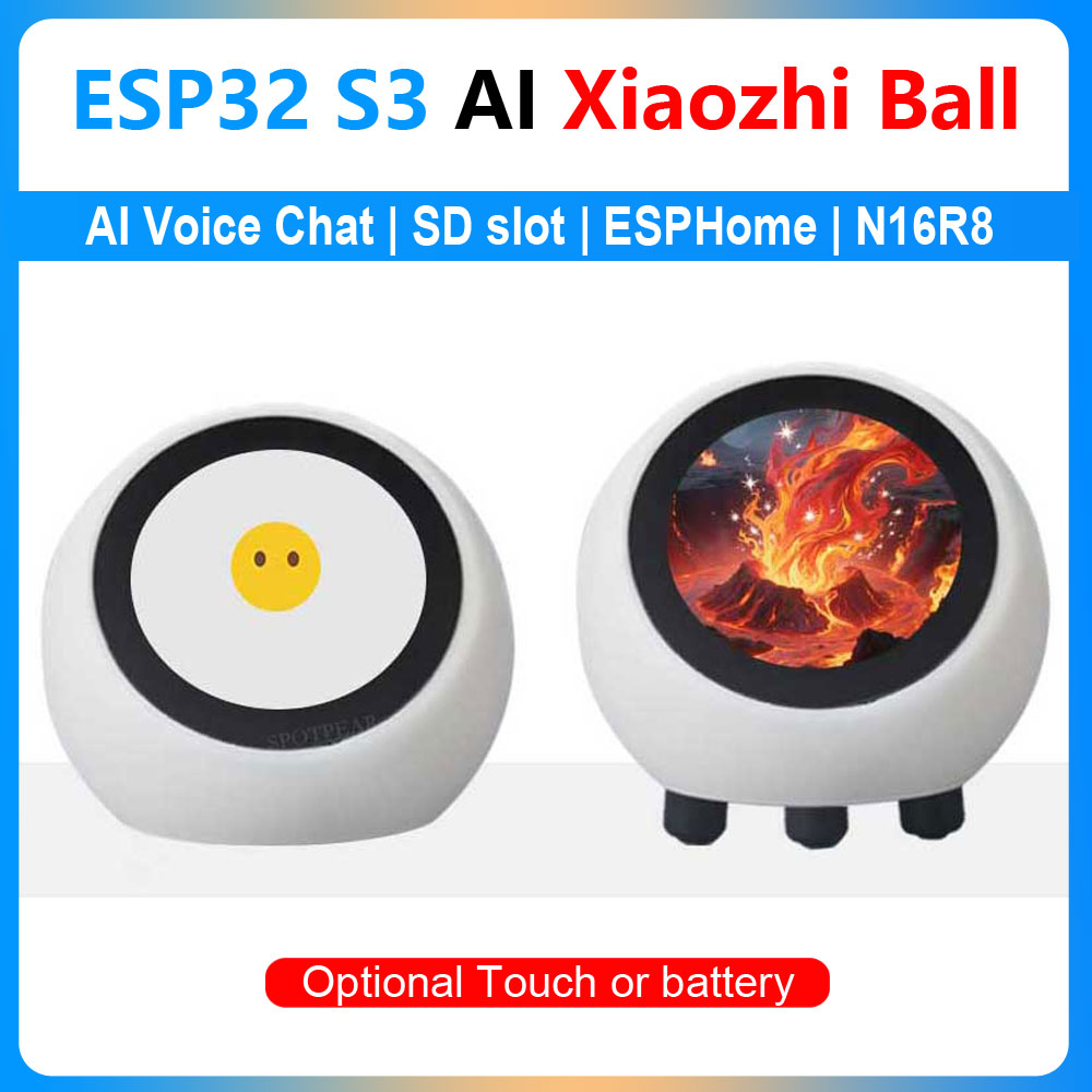 Smart Home Voice Assistant - ESP32 S3 1.28 inch N16R8 Development