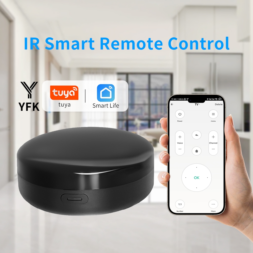 Universal Remote Smart Home - YFK Tuya WiFi Universele IR-afstandsbediening Slimme