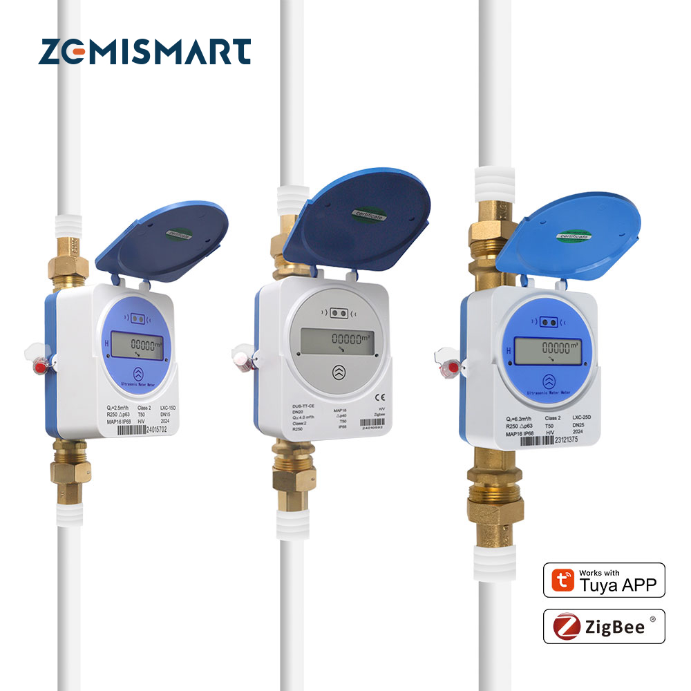 Smart Home Energy - Zemismart Zigbee slimme ultrasone watermeter werkt