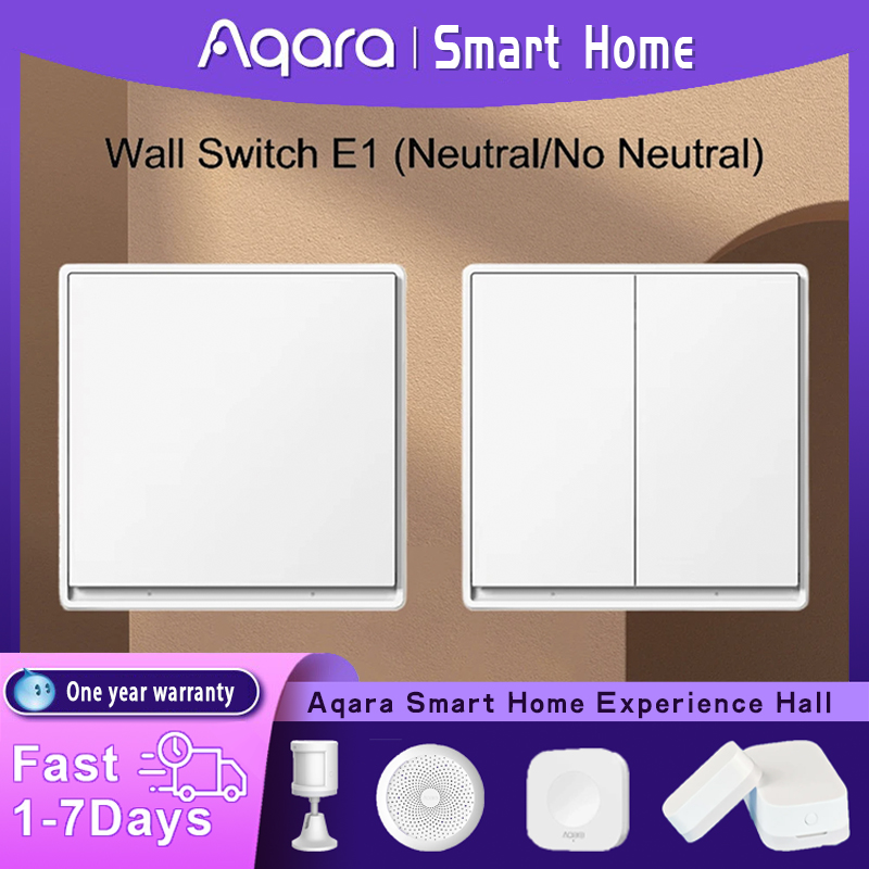 Smart Home Os - Originele Aqara Wandschakelaar E1 Versie Slimme