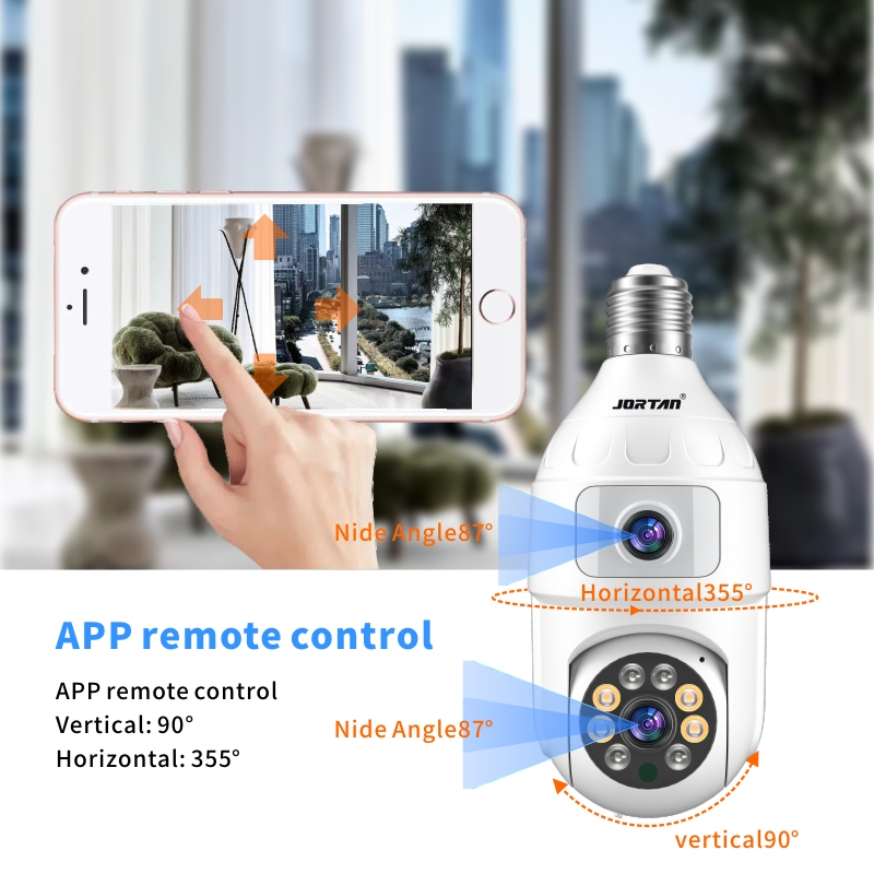 4MP Lamp E27 Dual Lens 360 Ind - Smart Home Os recensie en prijs