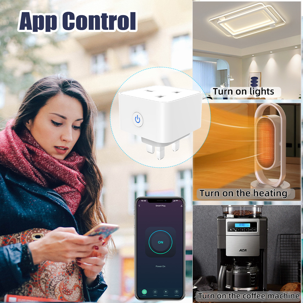 Tuya Smart Socket 16A/20A WiFi - Smart Home Voice Assistant recensie en prijs