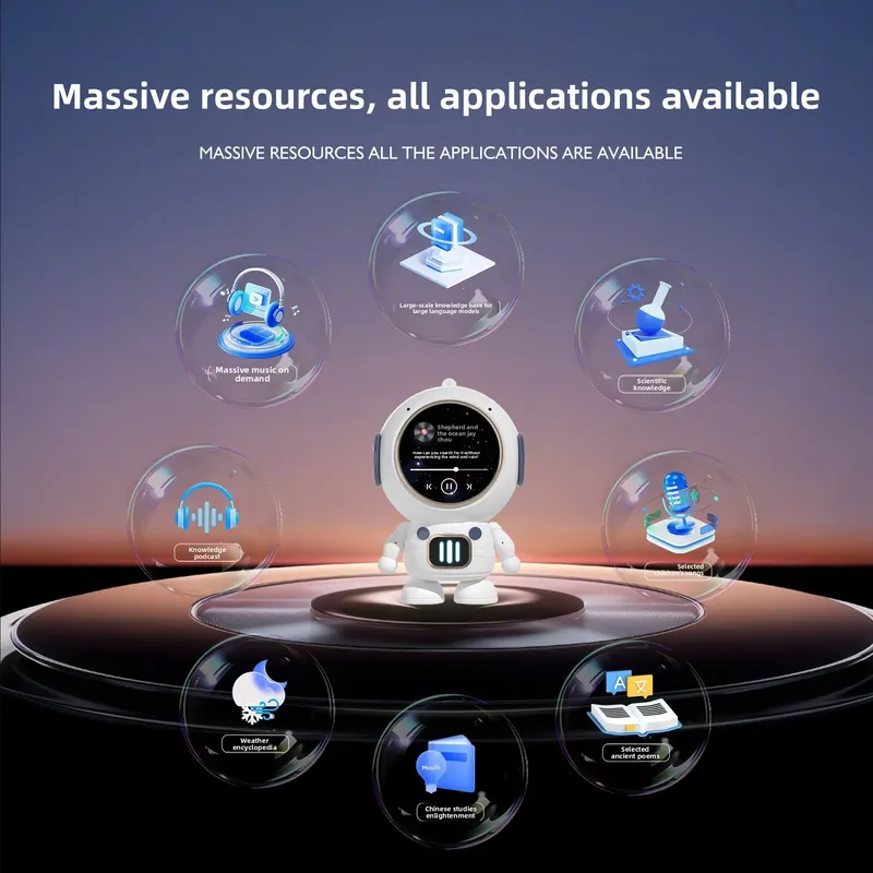 Mini Astronaut Smart AI Robot  - Smart Home Speaker recensie en prijs