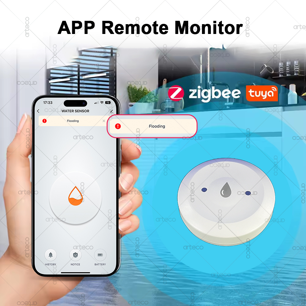 Tuya Smart Zigbee Watersensor  - Smart Home Website recensie en prijs