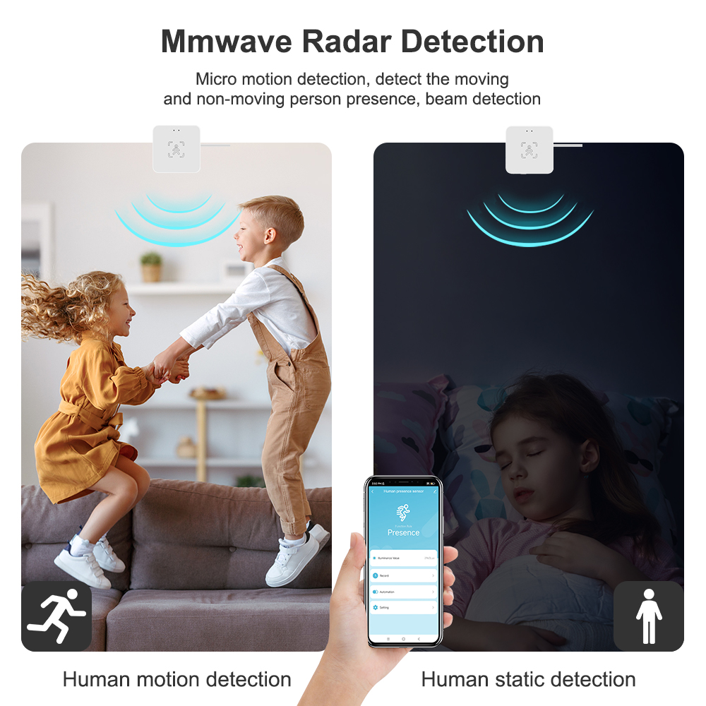 Tuya WiFi/Zigbee Smart Menseli - Zigbee Motion Sensor recensie en prijs