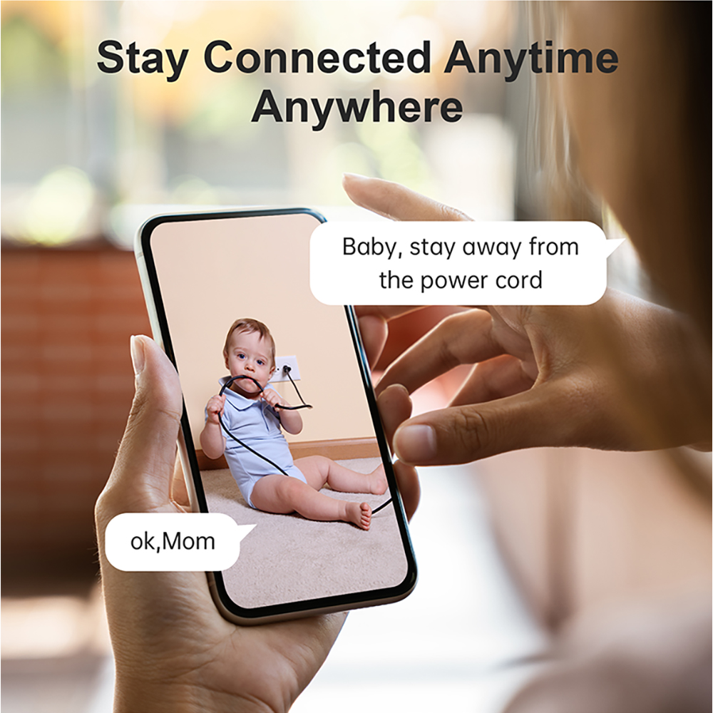 3MP 5G WIFI Camera met nachtla - Smart Baby Night Light recensie en prijs