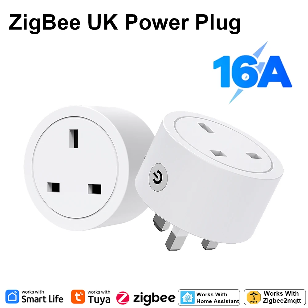 Zigbee Smart Plug 16A UK-stekk - Smart Home Energy recensie en prijs