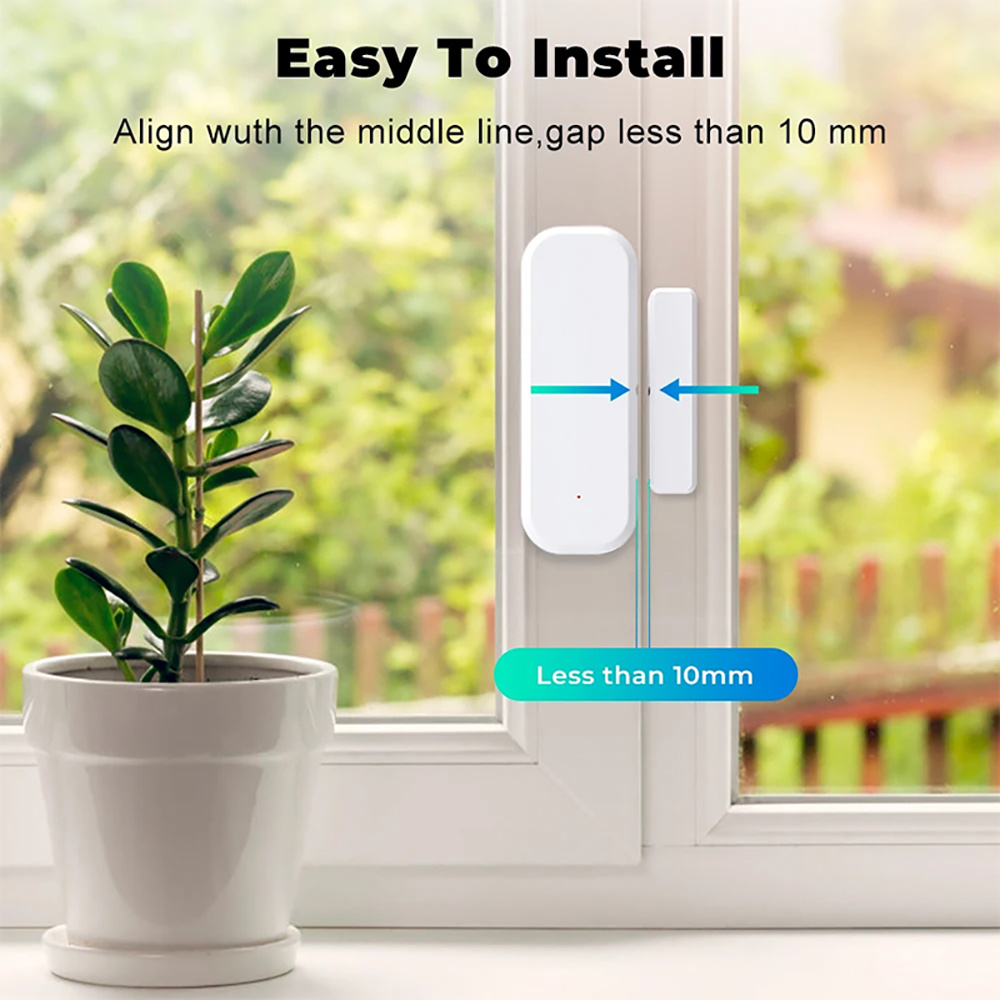 Tuya WiFi Smart Door Window Se - Smart Home Voice Assistant recensie en prijs