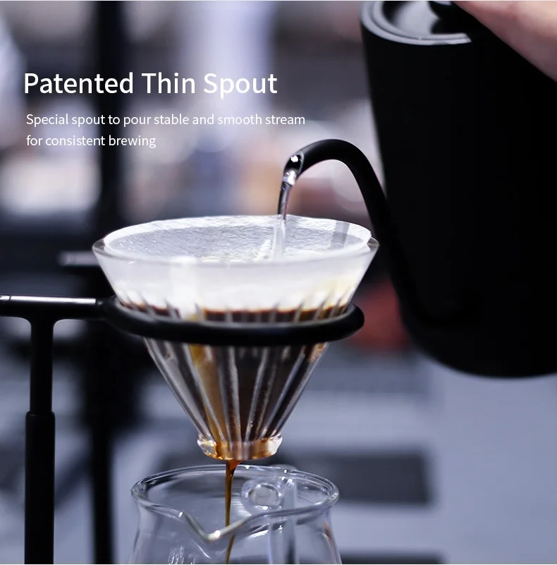 RVS Koffiekan met zwanenhals,  - Home Smart Kettle recensie en prijs