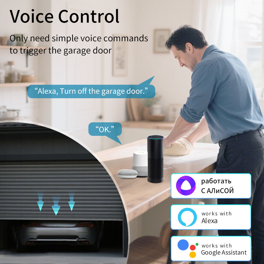 Tuya Smart WiFi of Zigbee gara - Smart Home Voice Assistant recensie en prijs