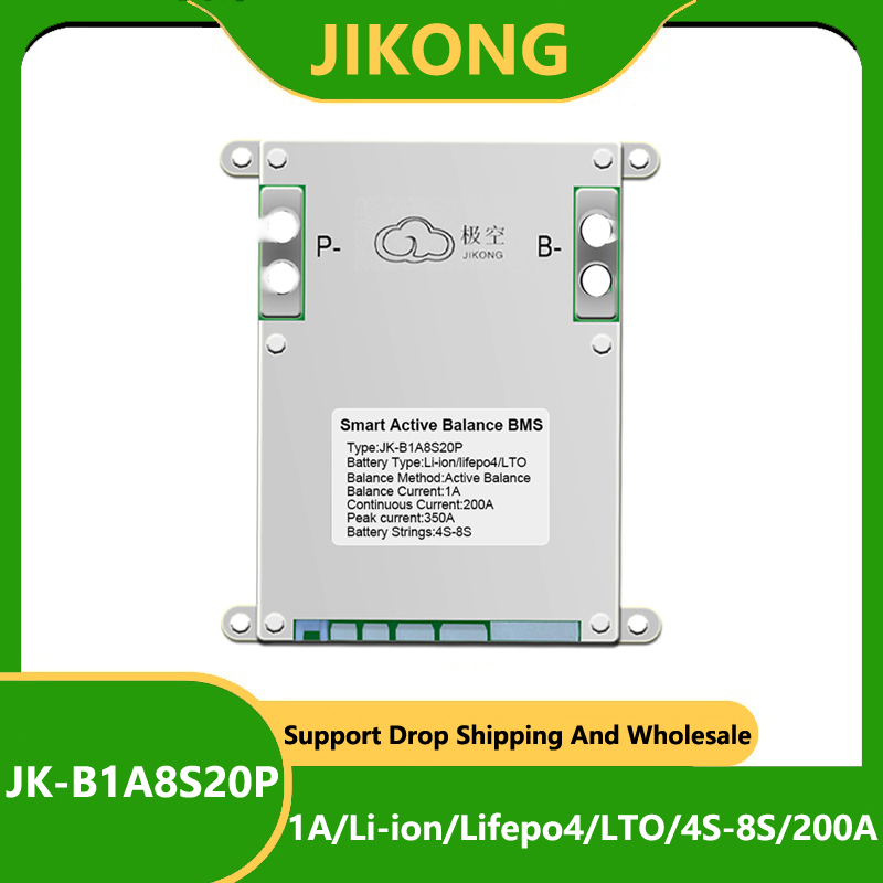 JK BMS JK-B1A8S20P 8S 200A Sma - Smart Home Energy recensie en prijs