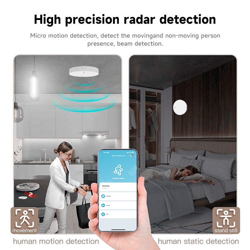 Tuya Zigbee 3.0 24GHz MmWave M - Zigbee Motion Sensor recensie en prijs