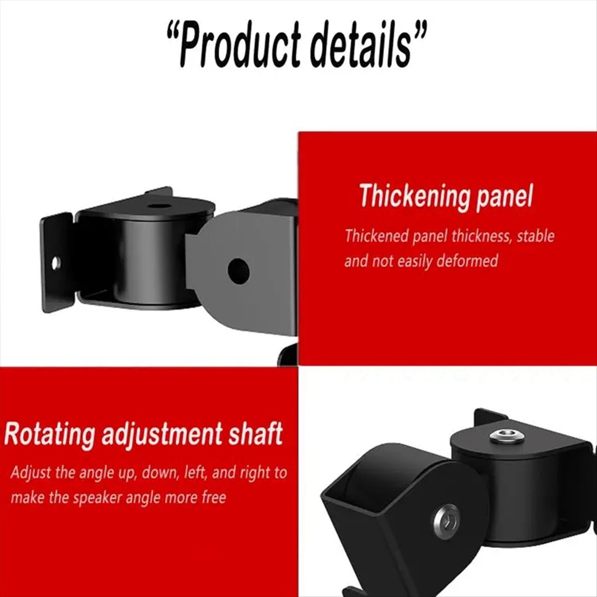 ABIU 2PCS Wandmontagebeugel vo - Smart Home Speaker recensie en prijs
