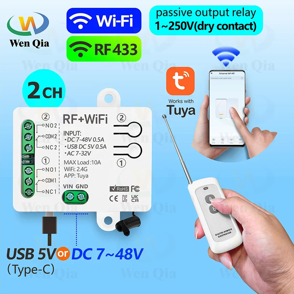 2CH slimme lichtschakelaar Tuy - Universal Remote Smart Home recensie en prijs