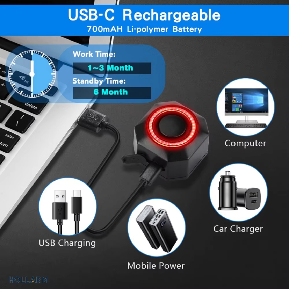 Hollarm Smart Bike Achterlicht - Smart Home For Windows recensie en prijs