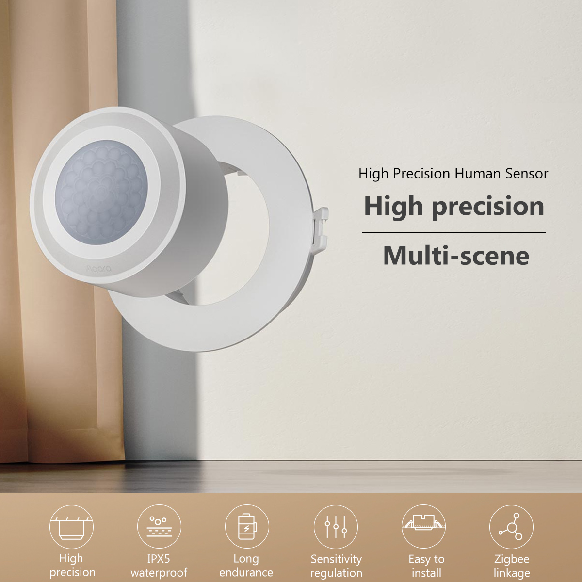 Originele Aqara Hoge Precisie  - Zigbee Motion Sensor recensie en prijs