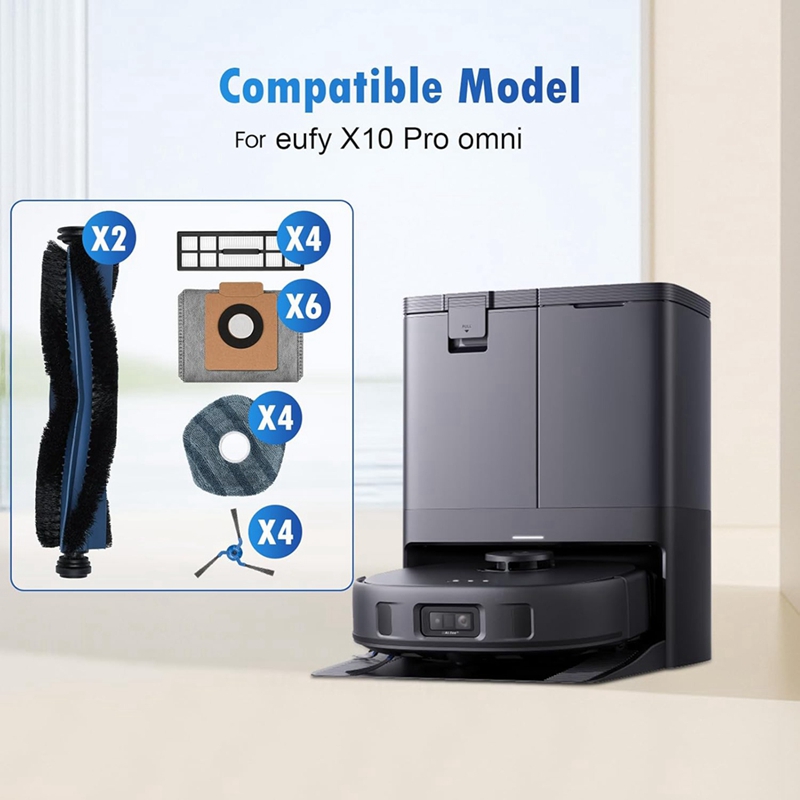 Accessoireset voor X10 Pro Omn - Robot Vacuum recensie en prijs