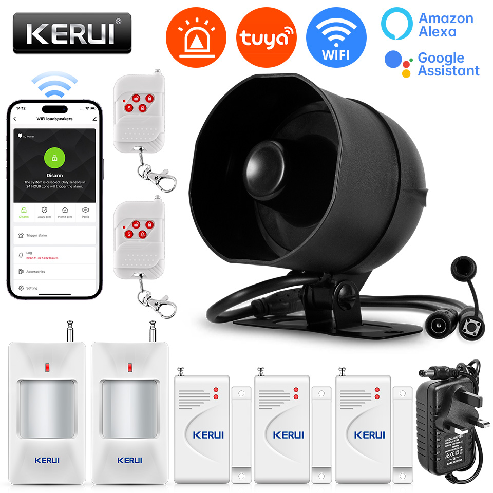 CORINA 120db Sirene Alarmsyste - Smart Home Speaker recensie en prijs