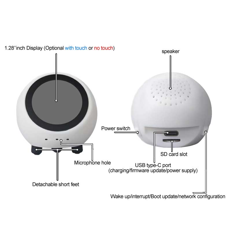 ESP32 S3 1.28 inch N16R8 Devel - Smart Home Voice Assistant recensie en prijs