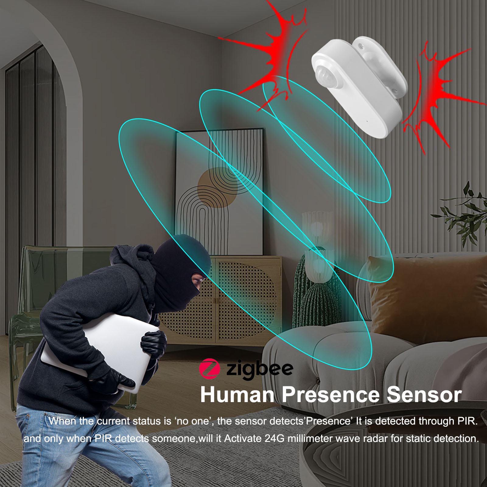 Tuya Bewegingsmelder Smart Zig - Zigbee Motion Sensor recensie en prijs