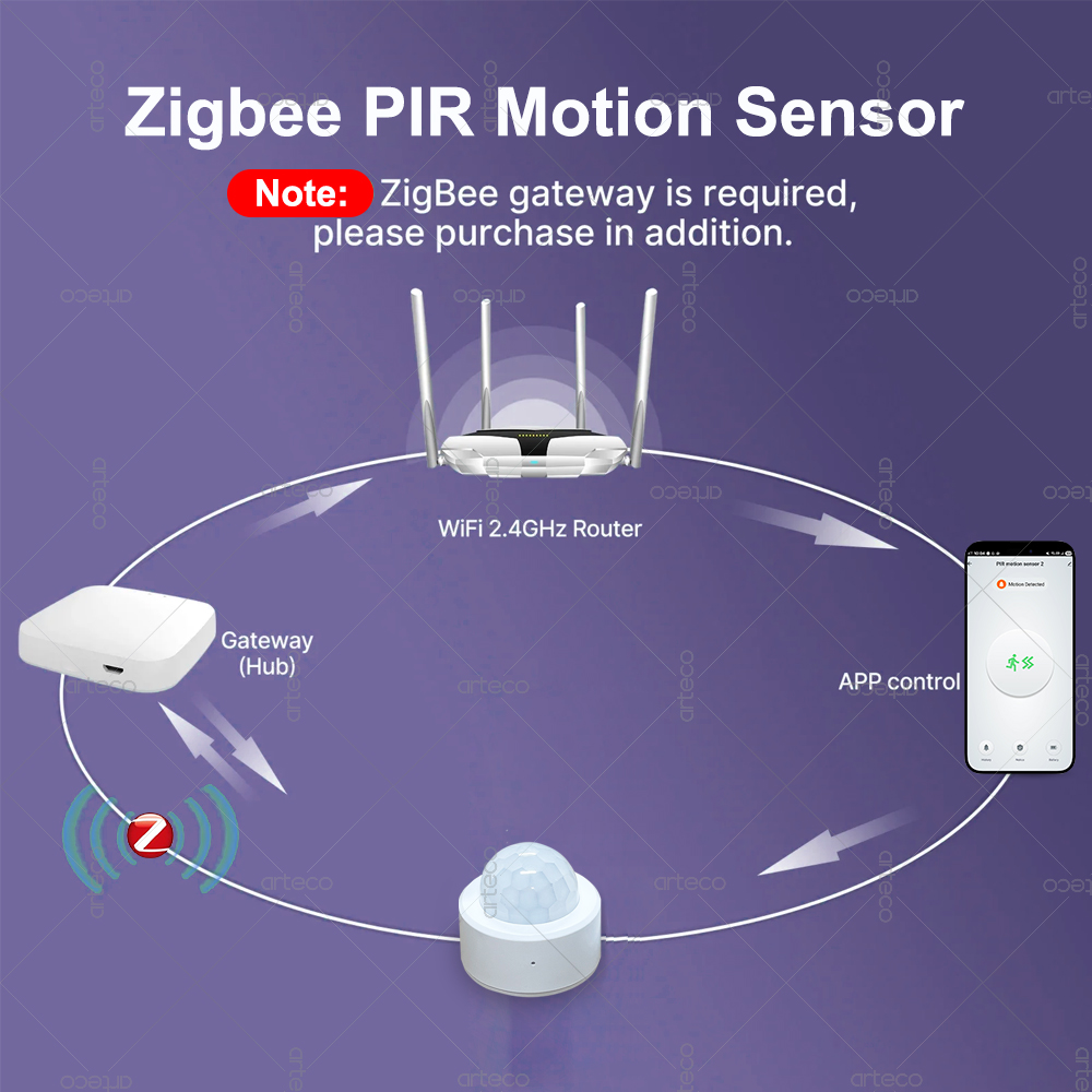 Zigbee 3.0 Mini PIR Bewegingss - Zigbee Motion Sensor recensie en prijs