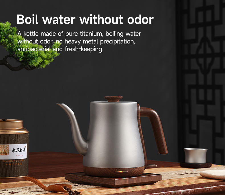 Morden-stijl puur titanium wat - Home Smart Kettle recensie en prijs