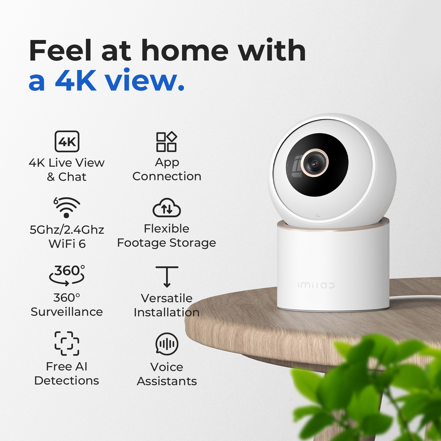 IMILAB C40 8MP Smart Camera 5G - Smart Home Os recensie en prijs