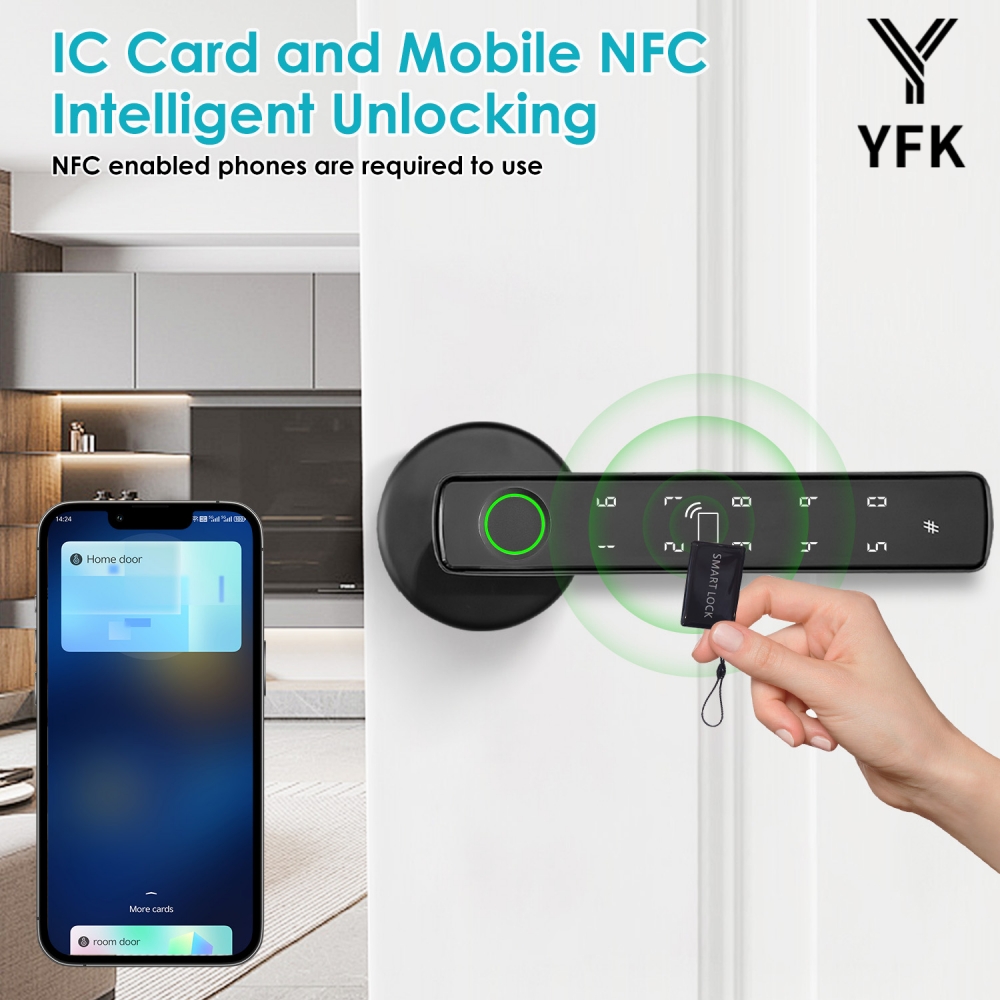 YFK Tuya 5-in-1 slimme deurgre - Smart Home Website recensie en prijs