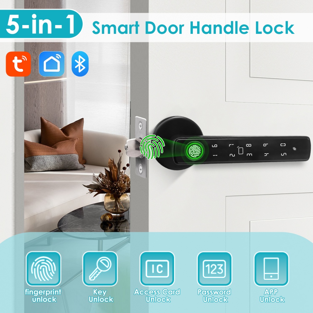 YFK Tuya 5-in-1 slimme deurgre - Smart Home Website recensie en prijs