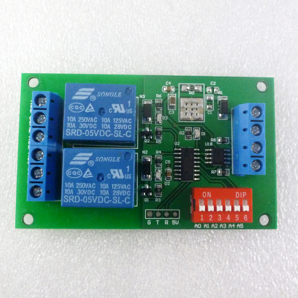 2-kanaals Modbus RTU relaismod - Smart Home With Plc recensie en prijs
